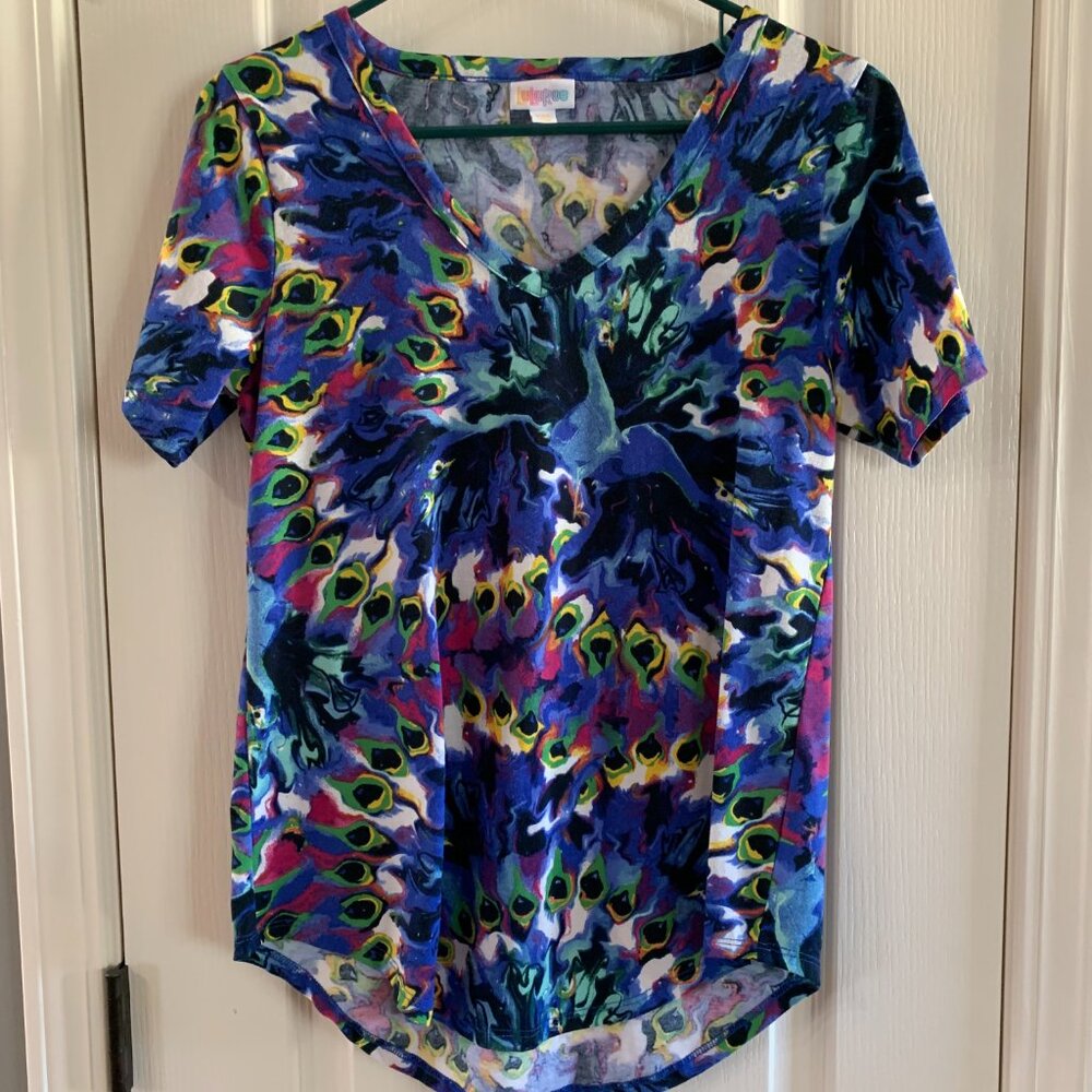 LuLaRoe Womens Short Sleeve Top